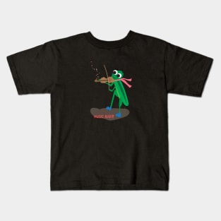 Music Maker Cricket Kids T-Shirt